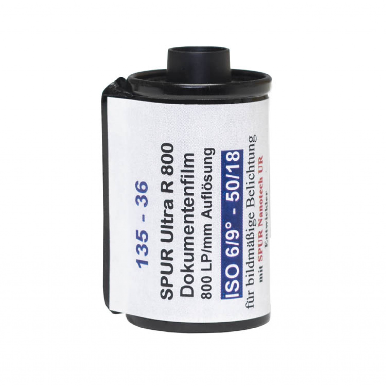 SPUR Ultra R 800 Dokumentenfilm ISO 50