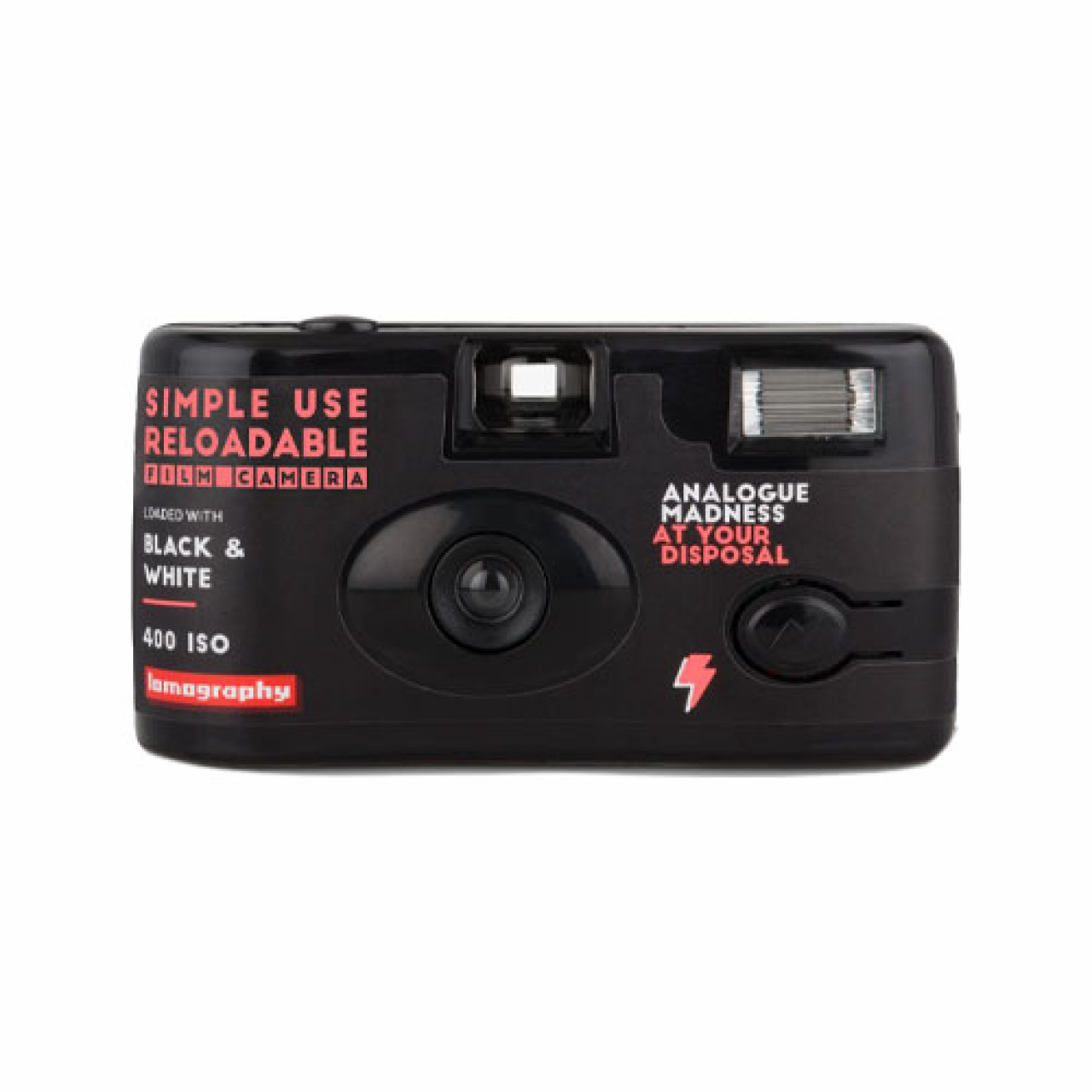 Lomography Appareil jetable réutilisable Black&White 
