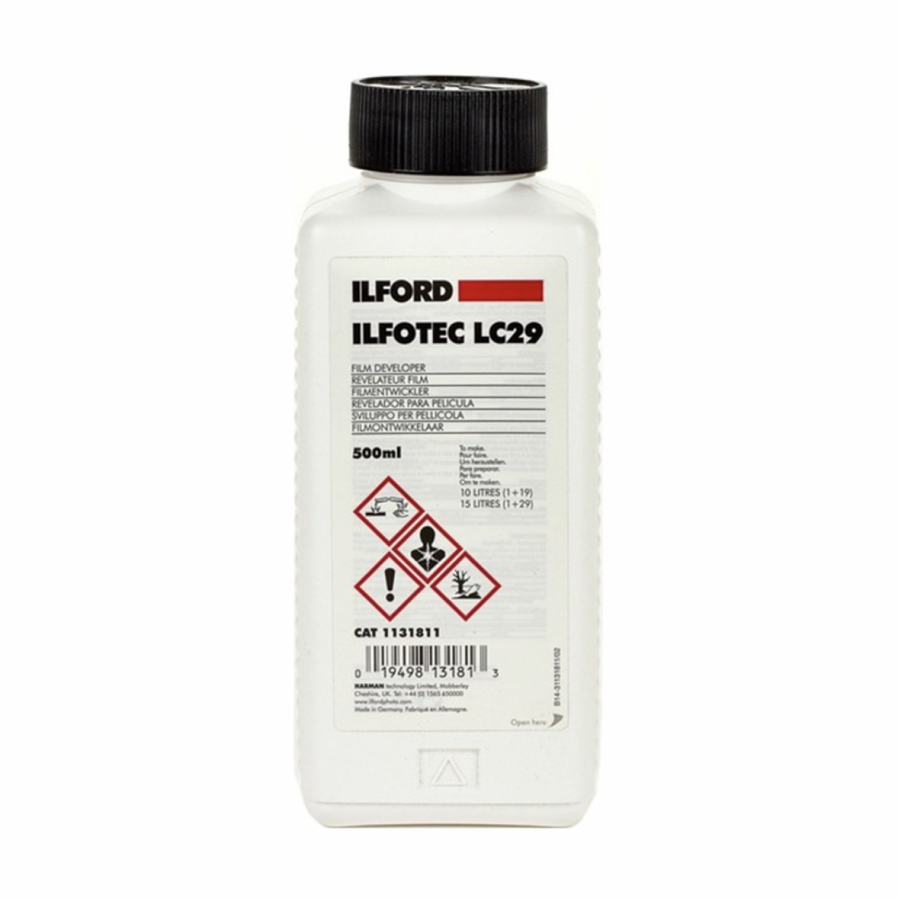 Ilford Ilfotec LC29 0,5 Litre - Révélateur