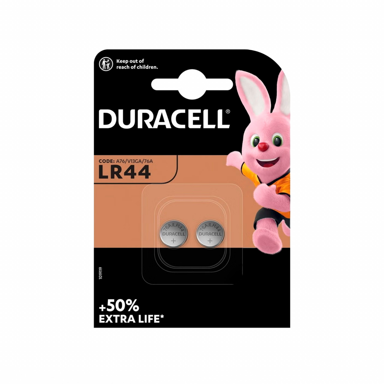 Pile bouton LR44 - DUO