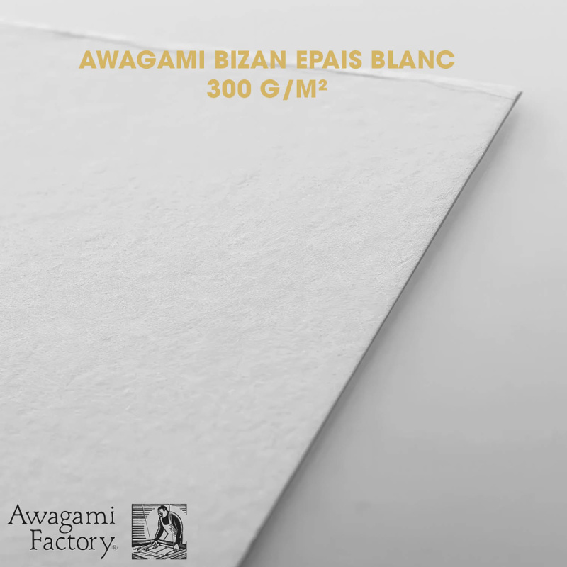 Awagami Bizan Épais blanc 300