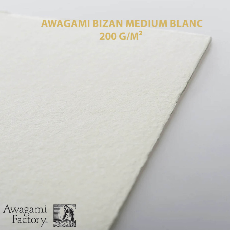Awagami Bizan médium blanc 200