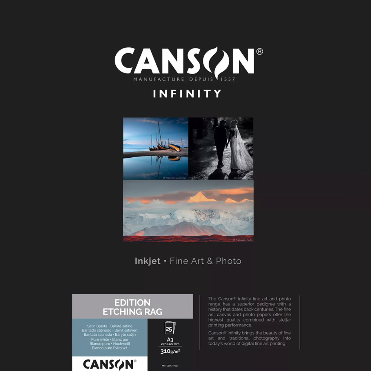 Canson Infinity Edition Etching Rag 310